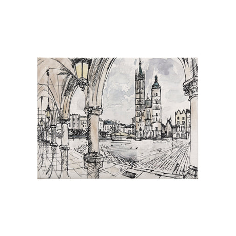 Travel memories IV by Mercana Studio a Hand Embellished Textured Canvas by Mercana at Eve Furniture
