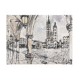 Travel memories IV by Mercana Studio a Hand Embellished Textured Canvas by Mercana at Eve Furniture