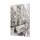 Travel Memories V by Mercana Studio a Hand Embellished Textured Canvas by Mercana at Eve Furniture