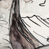 Travel memories V by Mercana Studio a Hand Embellished Textured Canvas by Mercana at Eve Furniture