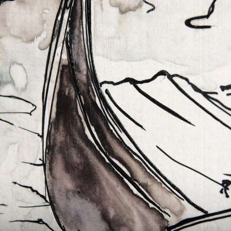 Travel memories V by Mercana Studio a Hand Embellished Textured Canvas by Mercana at Eve Furniture