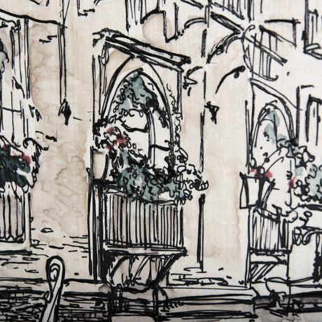 Travel memories V by Mercana Studio a Hand Embellished Textured Canvas by Mercana at Eve Furniture