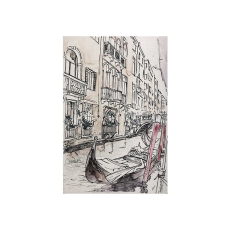 Travel memories V by Mercana Studio a Hand Embellished Textured Canvas by Mercana at Eve Furniture