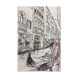 Travel Memories V by Mercana Studio a Hand Embellished Textured Canvas by Mercana at Eve Furniture
