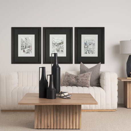 Travel memories V by Natalia a Framed Art Print Matted under Glass by Mercana at Eve Furniture