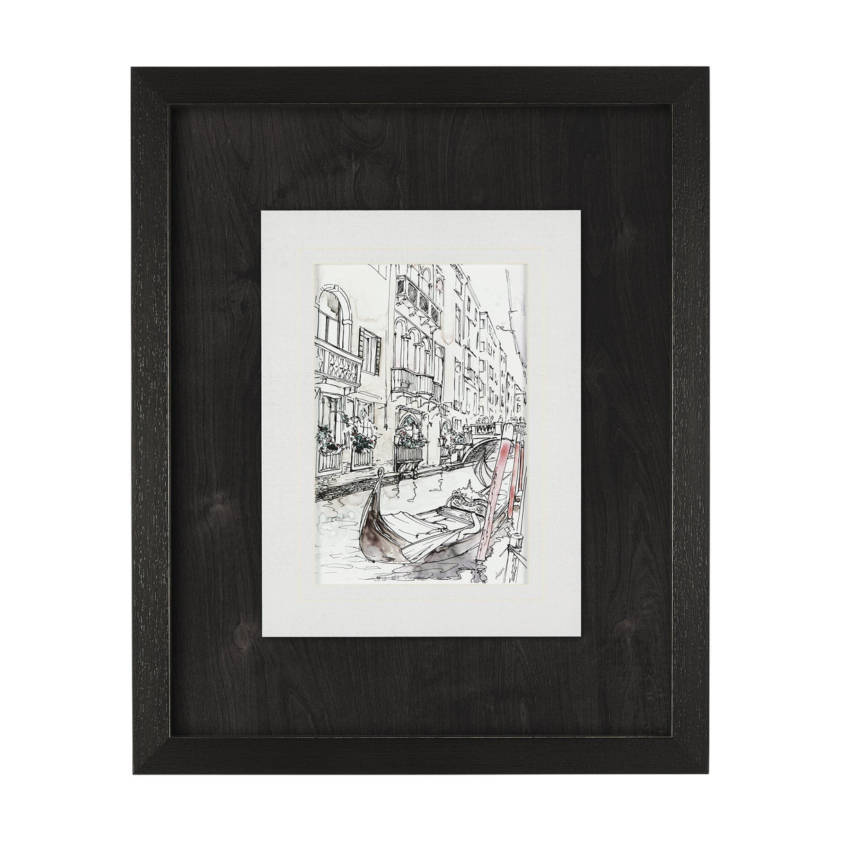 Travel memories V by Natalia a Framed Art Print Matted under Glass by Mercana at Eve Furniture