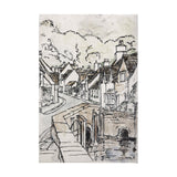 Travel Memories VI by Mercana Studio a Hand Embellished Textured Canvas by Mercana at Eve Furniture