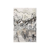 Travel memories VI by Mercana Studio a Hand Embellished Textured Canvas by Mercana at Eve Furniture