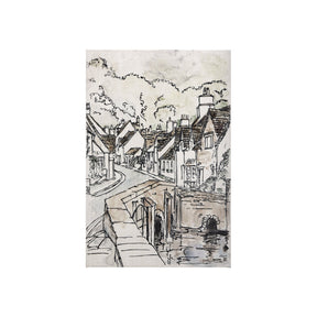 Travel memories VI by Mercana Studio a Hand Embellished Textured Canvas by Mercana at Eve Furniture