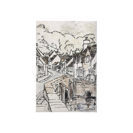 Travel memories VI by Mercana Studio a Hand Embellished Textured Canvas by Mercana at Eve Furniture