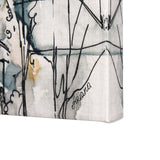 Travel memories VII by Mercana Studio a Hand Embellished Textured Canvas by Mercana at Eve Furniture