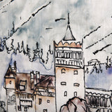 Travel memories VII by Mercana Studio a Hand Embellished Textured Canvas by Mercana at Eve Furniture
