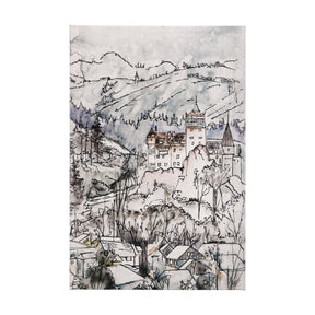 Travel Memories VII by Mercana Studio a Hand Embellished Textured Canvas by Mercana at Eve Furniture