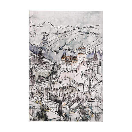 Travel Memories VII by Mercana Studio a Hand Embellished Textured Canvas by Mercana at Eve Furniture