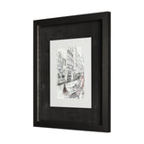 Travel memories VII by Natalia a Framed Art Print Matted under Glass by Mercana at Eve Furniture