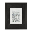 Travel memories VII by Natalia a Framed Art Print Matted under Glass by Mercana at Eve Furniture