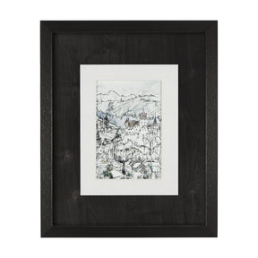 Travel memories VII by Natalia a Framed Art Print Matted under Glass by Mercana at Eve Furniture