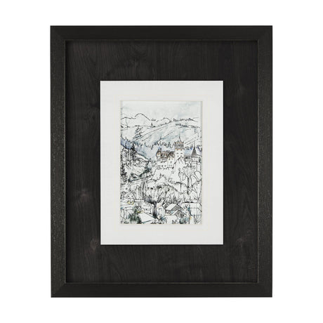 Travel memories VII by Natalia a Framed Art Print Matted under Glass by Mercana at Eve Furniture