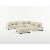 Traverse Beige 2-Piece Chaise Lounge by Homelegance at Eve Furniture