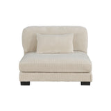 Traverse Beige 2-Piece Chaise Lounge by Homelegance at Eve Furniture