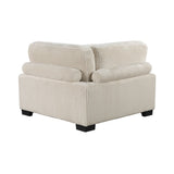 Traverse Beige 4-Piece Modular Sectional by Homelegance at Eve Furniture