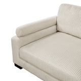 Traverse Beige 4-Piece Modular Sectional by Homelegance at Eve Furniture