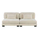 Traverse Beige 4-Piece Modular Sectional with Reversible Chaise by Homelegance at Eve Furniture
