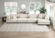 Traverse Beige 4-Piece Modular Sectional with Reversible Chaise by Homelegance at Eve Furniture