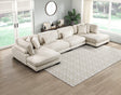 Traverse Beige 4-Piece Modular Sectional with Reversible Chaise by Homelegance at Eve Furniture