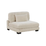Traverse Beige 6-Piece Corduroy Modular Sectional by Homelegance at Eve Furniture