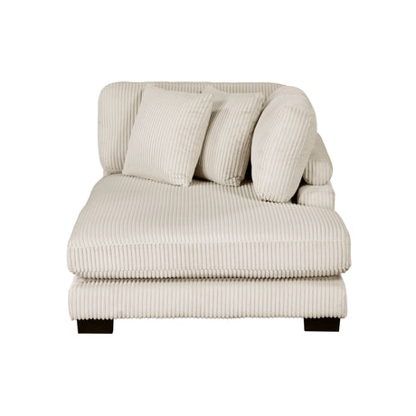 Traverse Beige 6-Piece Modular Sectional with Reversible Chaise by Homelegance at Eve Furniture