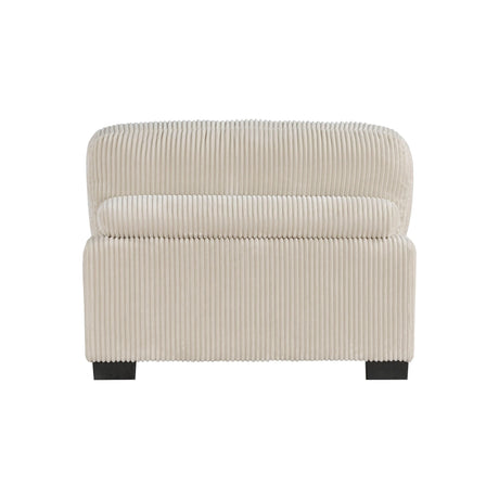Traverse Beige Corduroy 3-Piece Sofa by Homelegance at Eve Furniture