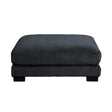 Traverse Black Ottoman by Homelegance at Eve Furniture
