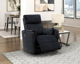 Traverse Black Swivel Glider Reclining Chair