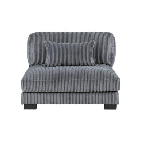 Traverse Gray 4-Piece Modular Sectional by Homelegance at Eve Furniture