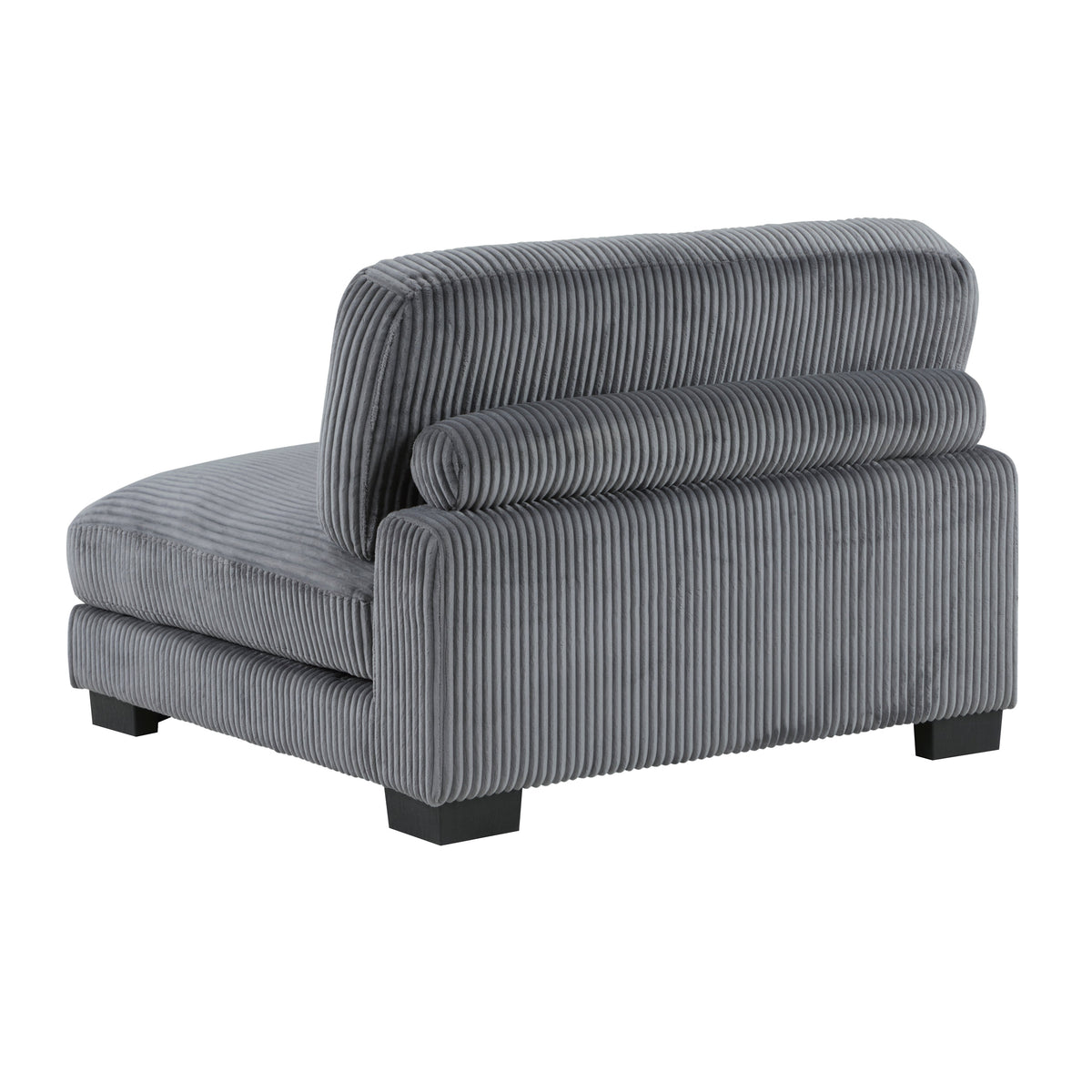 Traverse Gray 4-Piece Modular Sectional by Homelegance at Eve Furniture