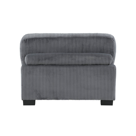 Traverse Gray 4-Piece Modular Sectional by Homelegance at Eve Furniture