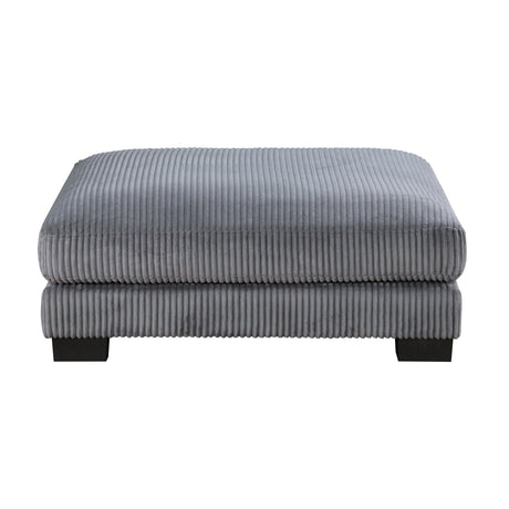 Traverse Gray 5-Piece Modular Sectional with Ottoman by Homelegance at Eve Furniture