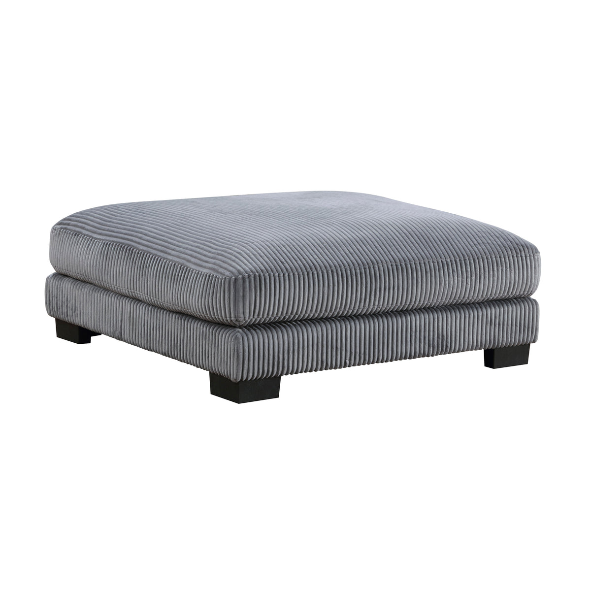 Traverse Gray 5-Piece Modular Sectional with Ottoman by Homelegance at Eve Furniture