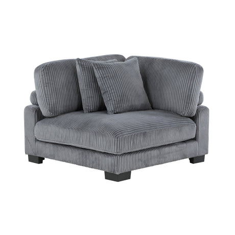 Traverse Gray 6-Piece Modular Sectional with Reversible Chaise by Homelegance at Eve Furniture