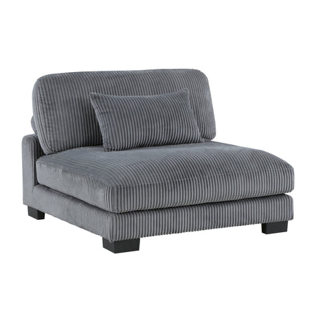 Traverse Gray 6-Piece Modular Sectional with Reversible Chaise by Homelegance at Eve Furniture