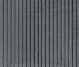 Traverse Gray Corduroy Ottoman by Homelegance at Eve Furniture