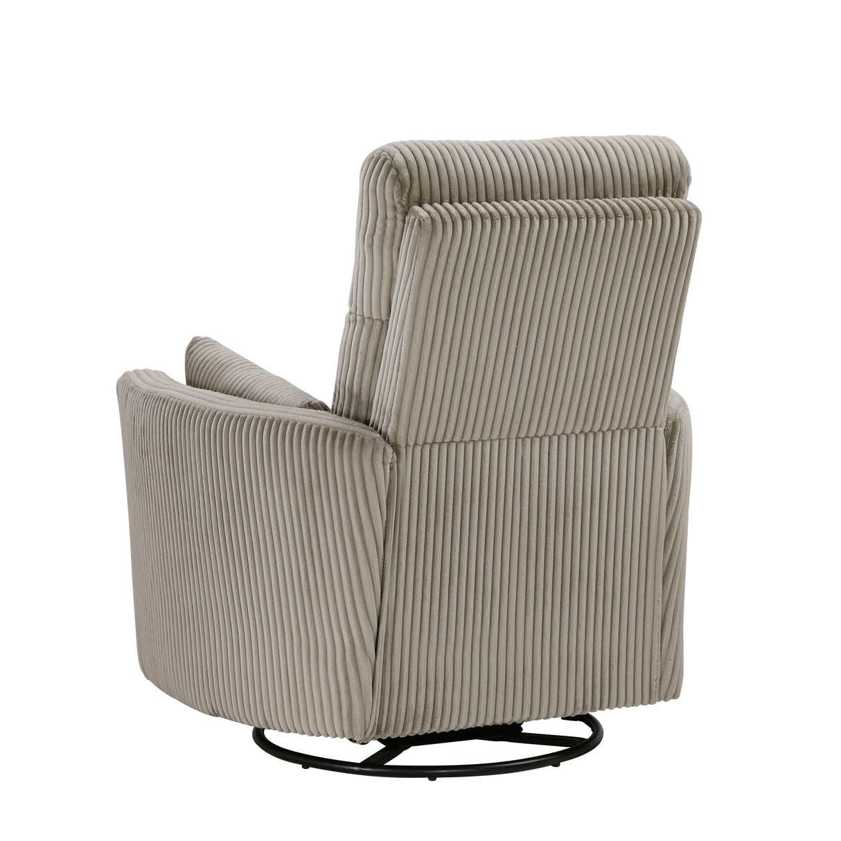 Traverse Gray Swivel Glider Reclining Chair by Homelegance at Eve Furniture