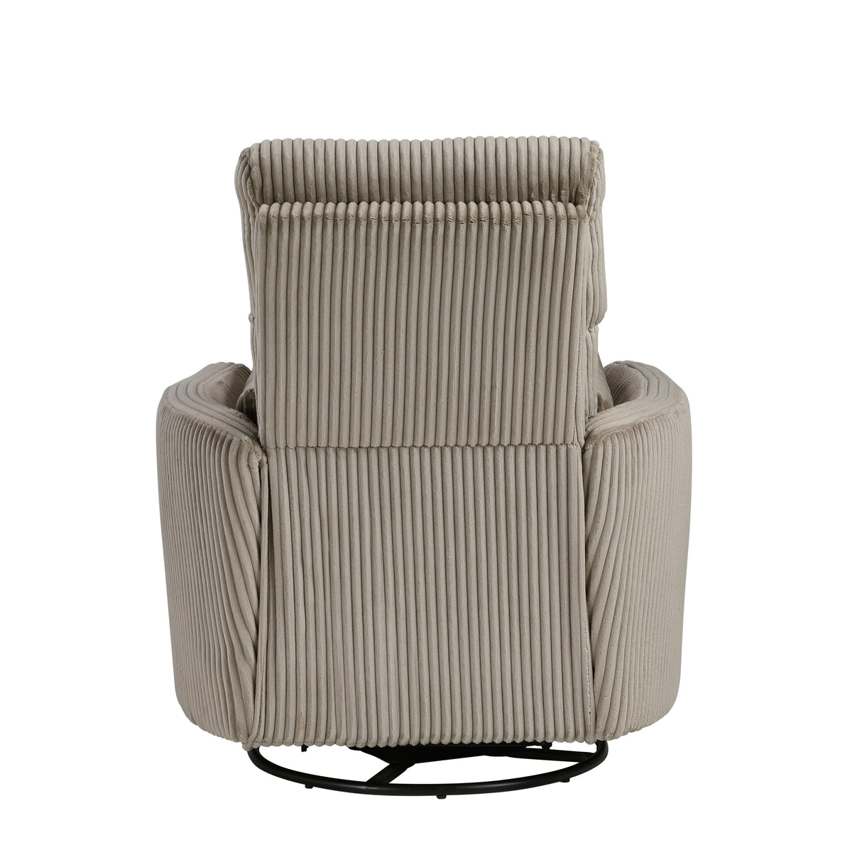 Traverse Gray Swivel Glider Reclining Chair by Homelegance at Eve Furniture