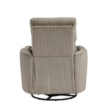 Traverse Gray Swivel Glider Reclining Chair by Homelegance at Eve Furniture