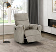 Traverse Gray Swivel Glider Reclining Chair by Homelegance at Eve Furniture
