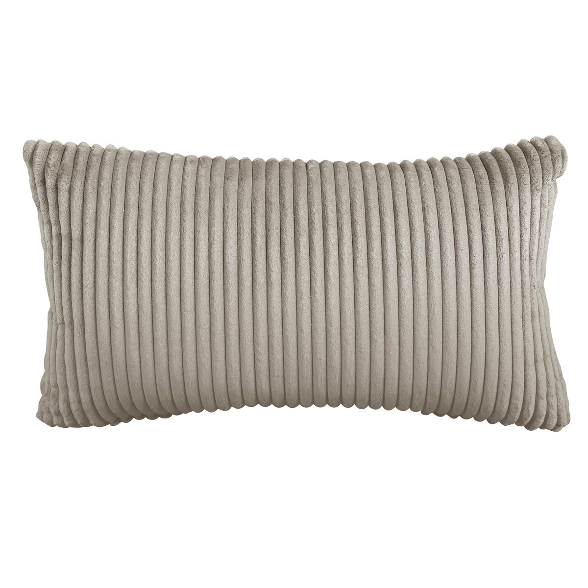 Traverse Taupe 4-Piece Corduroy Modular Sectional with Ottoman by Homelegance at Eve Furniture