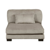 Traverse Taupe 4-Piece Modular Sectional by Homelegance at Eve Furniture