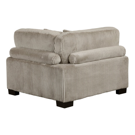 Traverse Taupe 4-Piece Modular Sectional with Reversible Chaise by Homelegance at Eve Furniture
