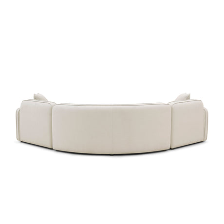 Travie 3-Piece Modular L-Sectional by TOV Furniture at Eve Furniture